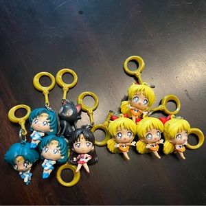 *NEW* Sailor Moon keychain, sailor mars, sailor mercury, sailor Venus, Luna